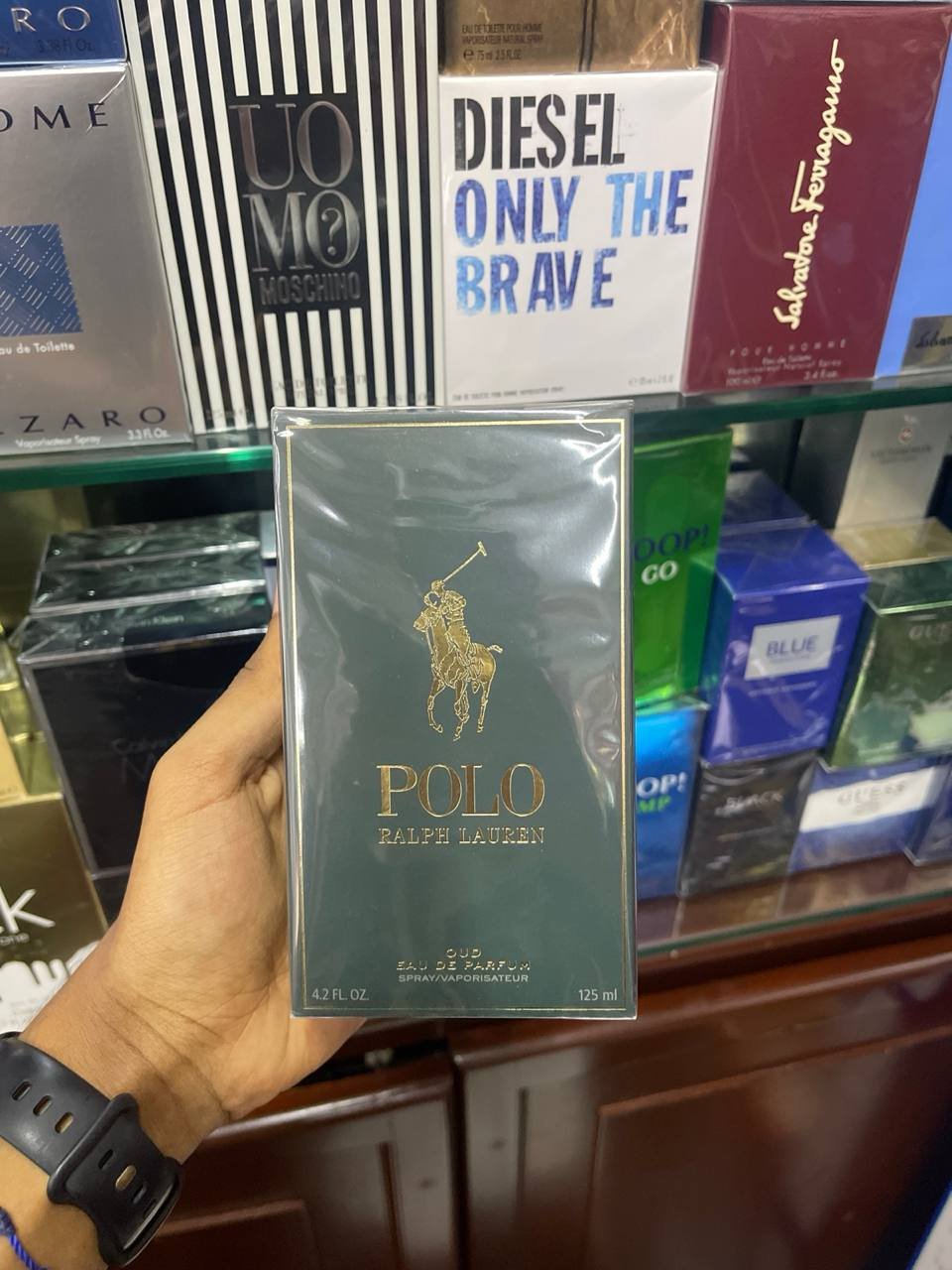 RALPH LAUREN "POLO GREEN" EAU PARFUM 4.0OZ EDP SPR MEN