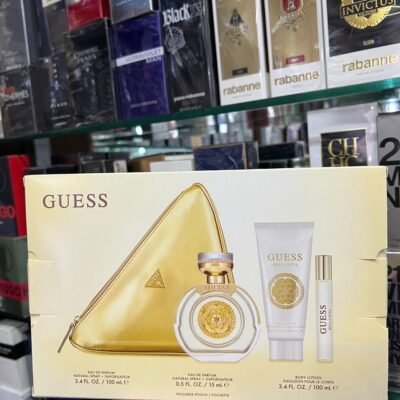 SET - GUESS "BELLA VITA" 3.4OZ SPR "4PCS" WOMEN - INCLUDES BAG
