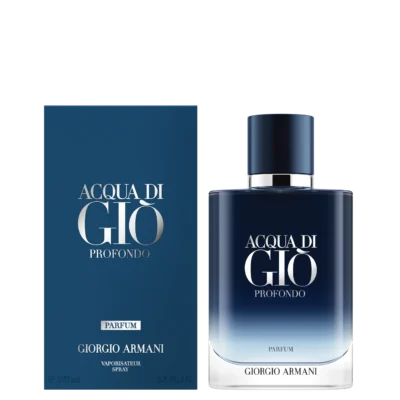 GIORGIO ARMANI “ACQUA DI GIO PROFONDO” 3.3OZ PARFUM SPR MEN