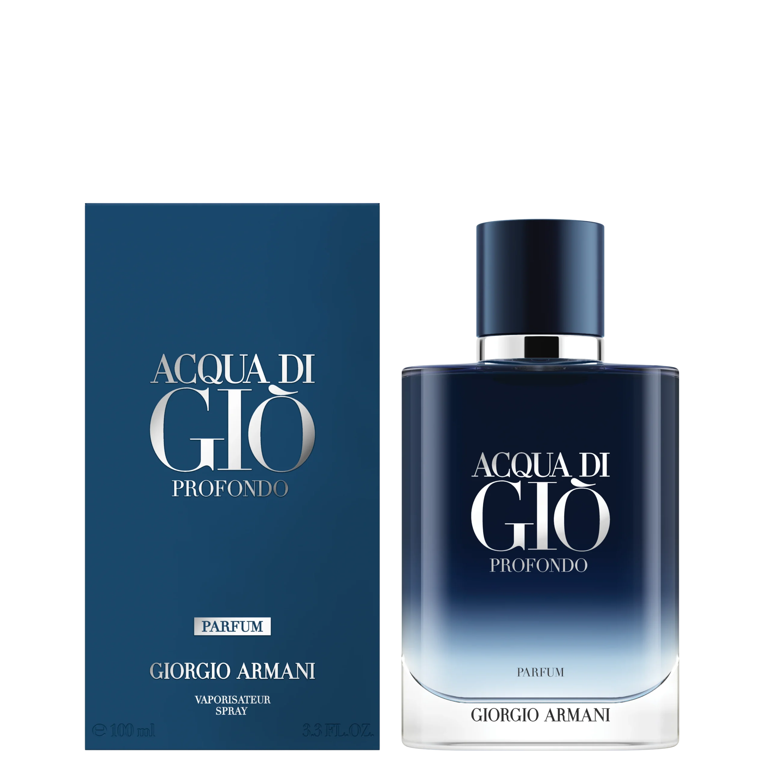 GIORGIO ARMANI “ACQUA DI GIO PROFONDO” 3.3OZ PARFUM SPR MEN