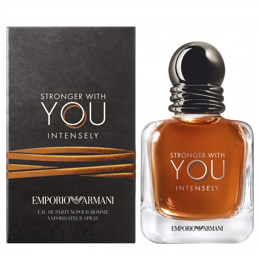 EMPORIO ARMANI “STRONGER WITH YOU INTENSELY” 3.3OZ EDP MEN