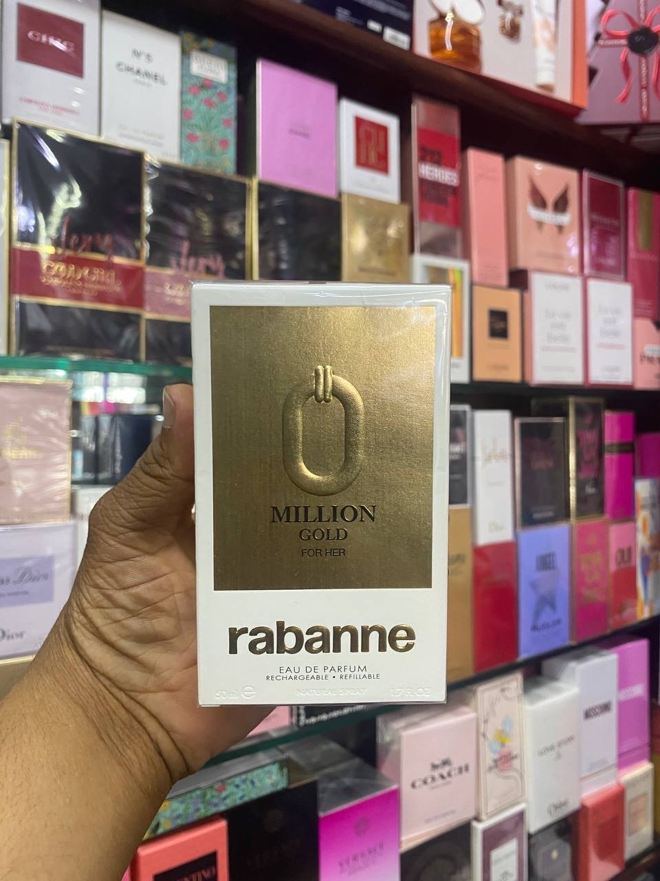 PACO RABANNE "ONE MILLION GOLD" 1.7OZ EDP SPR WOMEN