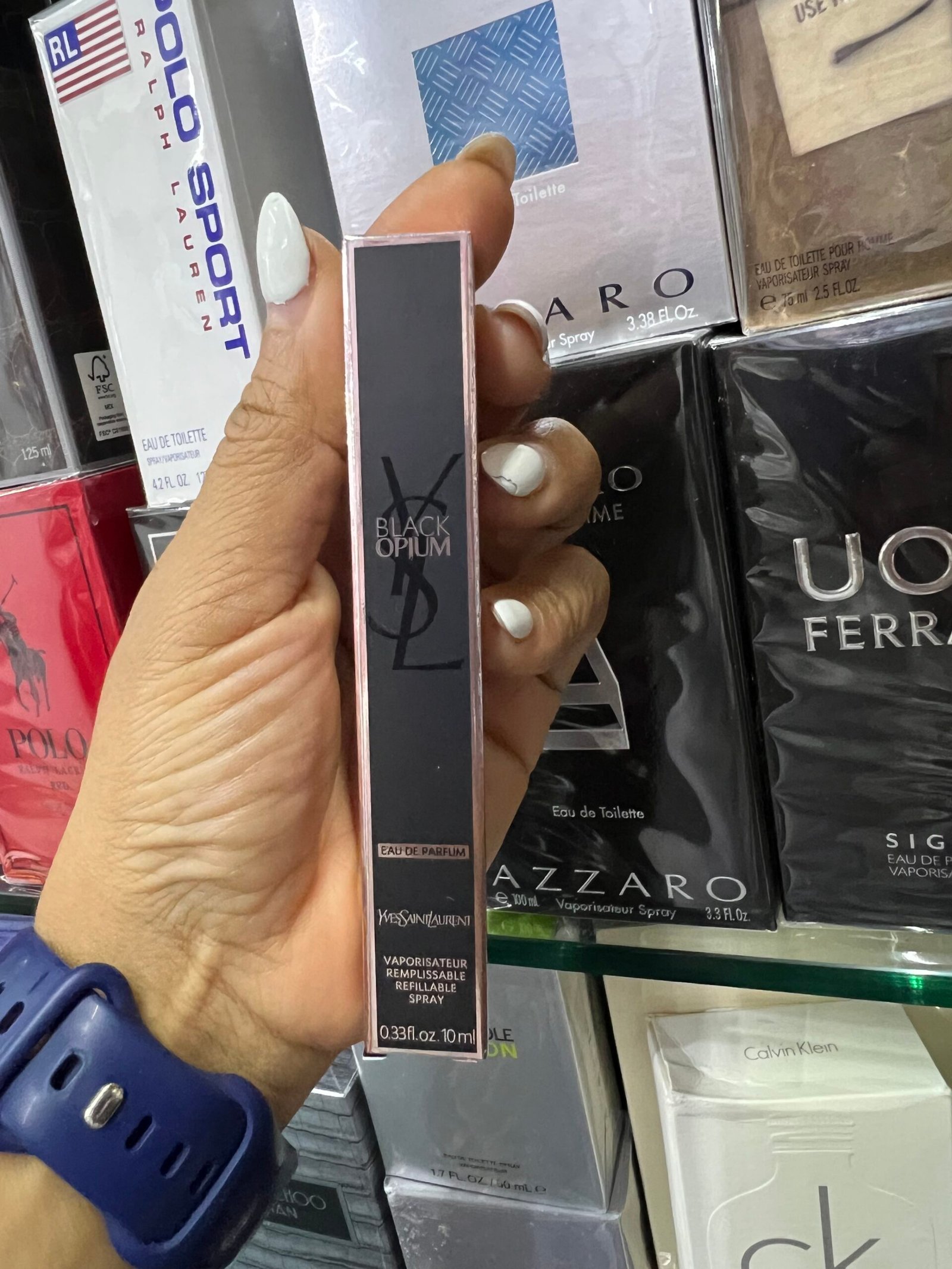 Black Opium Eau de Parfum miniatura 10ml