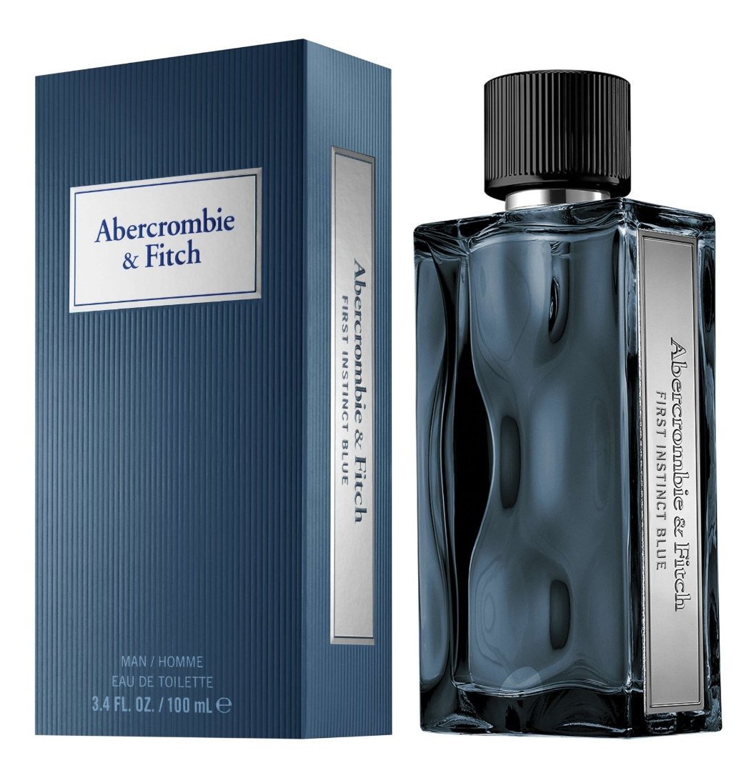 ABERCROMBIE "FIRST INSTINCT BLUE" 3.4OZ EDT SPR MEN