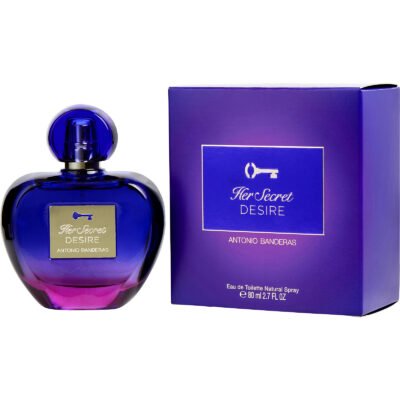 ANTONIO BANDERAS "HER DESIRE" 2.7OZ EDP WOMEN
