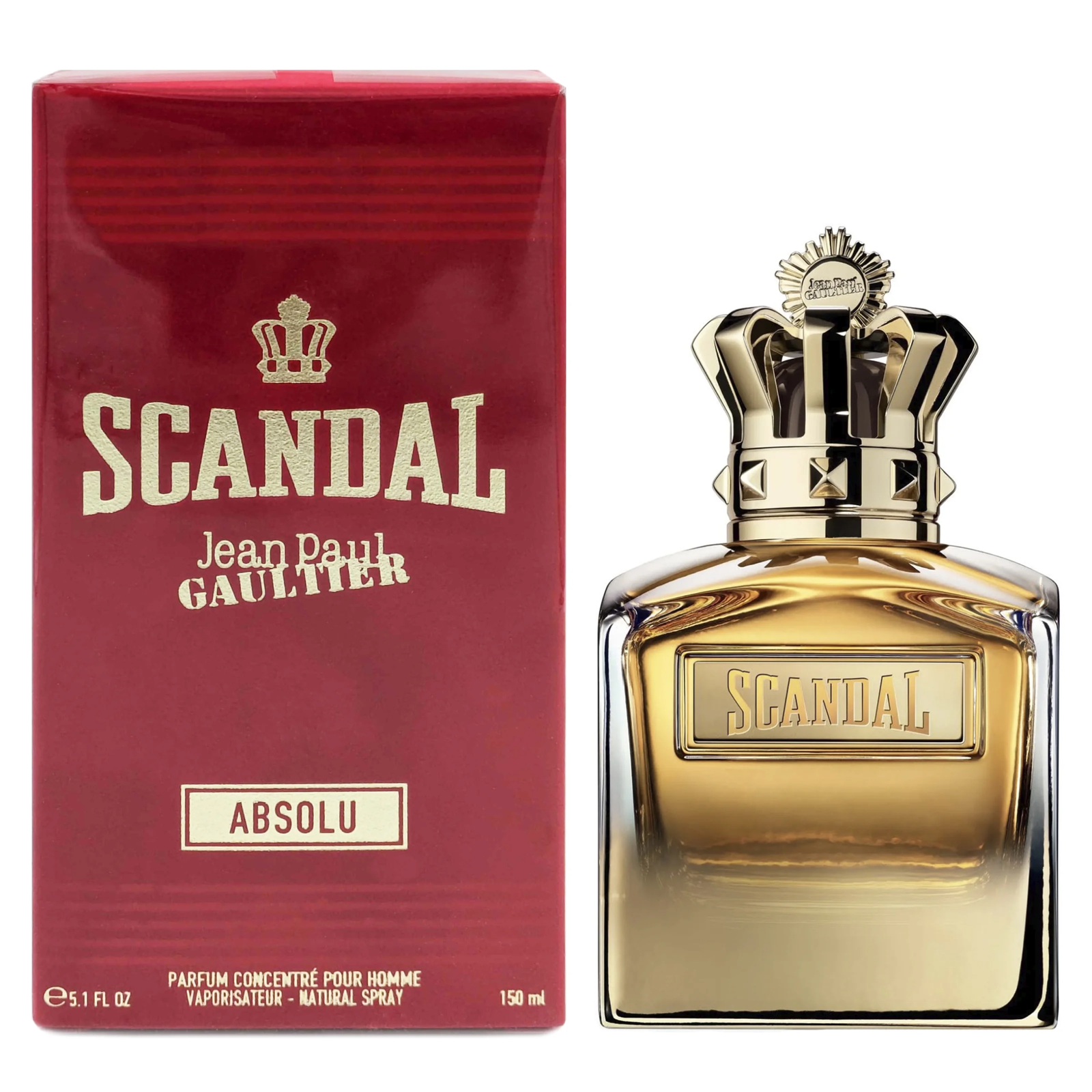 JPG "SCANDAL ABSOLU PARFUM CONCENTRE" 3.4OZ MEN