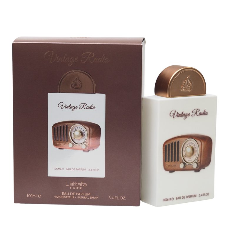 LATTAFA " VINTAGE RADIO" 3.4OZ EDP SPR