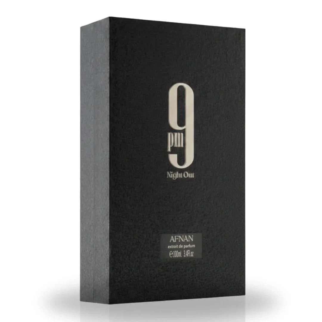 AFNAN 9 PM "NIGHT OUT" 3.4OZ EDP SPRAY