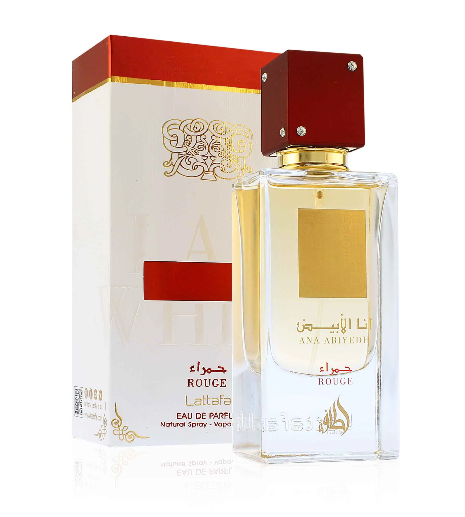 LATTAFA "ANA ABIYEDH ROUGE" 2.0OZ EDP SPRAY