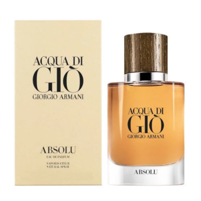 GIORGIO ARMANI "ACQUA DI GIO ABSOLU" 4.2OZ EDP SPR MEN
