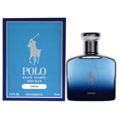 RALPH LAUREN "POLO DEEP BLUE PARFUM" 2.5OZ SPR MEN