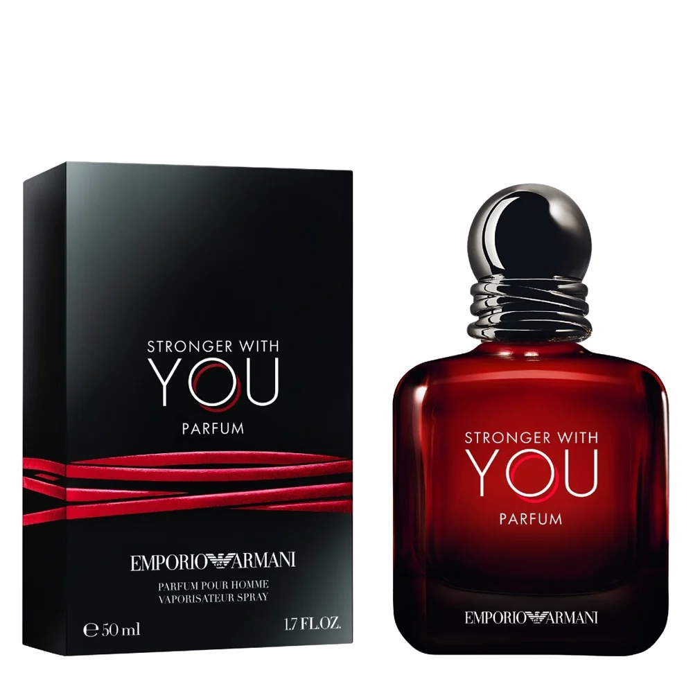 EMPORIO ARMANI "STRONGER WITH YOU PARFUM" 3.4OZ EDP POUR HOMME
